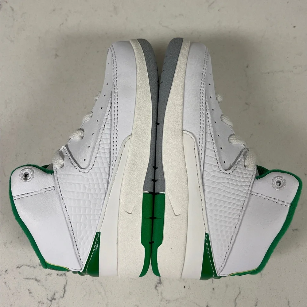 2023 Air Jordan 2 Retro TD 'Lucky Green' DQ8563 103 Size 7C